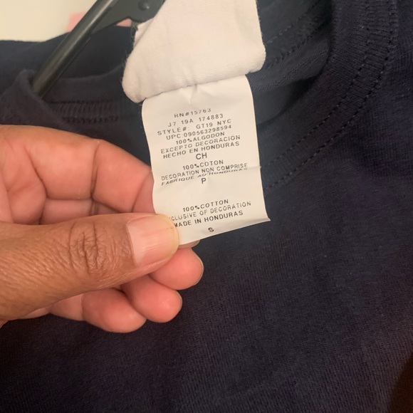 - Champion Kids Shirt - Navy with Red Logo - Picture 4 of 8